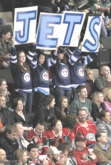 Jets fans Xcel